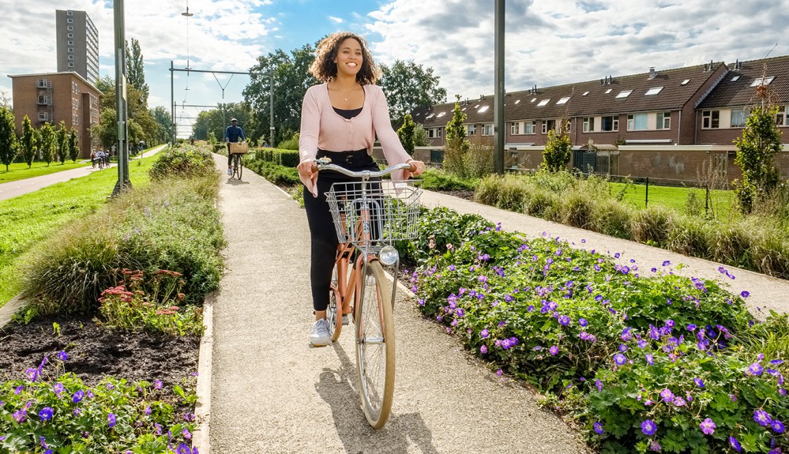 Fietsers in Utrecht